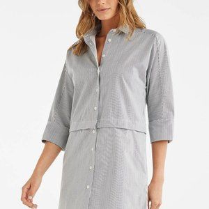 VETTA The Convertible Shirt Dress